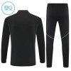 Juventus Trainings Sweatshirt Quarter-zip 2025-26 Zwarte - Kids